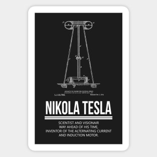 Nikola Tesla's Tesla Tower Sticker